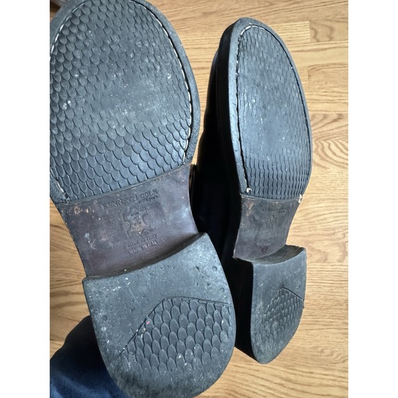 Kenneth Cole Dress Shoe Men's Size 8 Loafers‎ Side Buckle Made In Italy - Picture 6 of 9